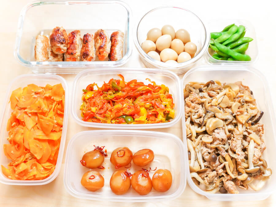 作り置きしたおかず